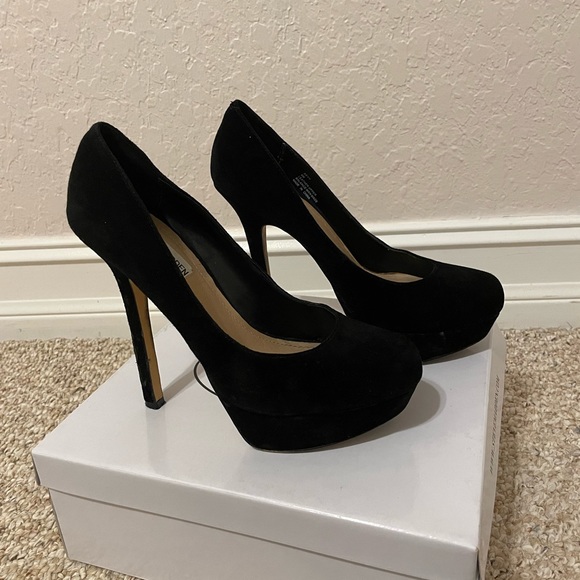Steve Madden black high heels - Picture 3 of 4